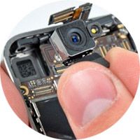 Замена задней камеры iPhone 4