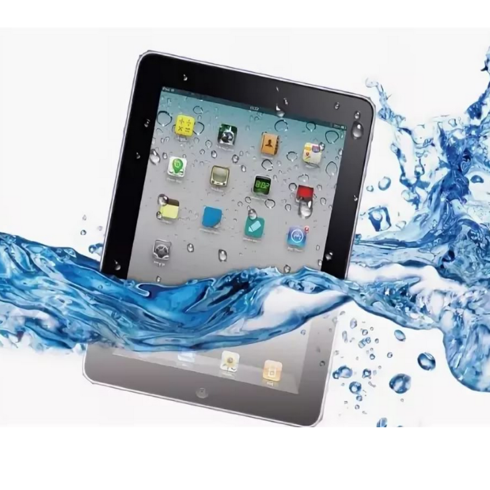 Чистка iPad 4 после воды