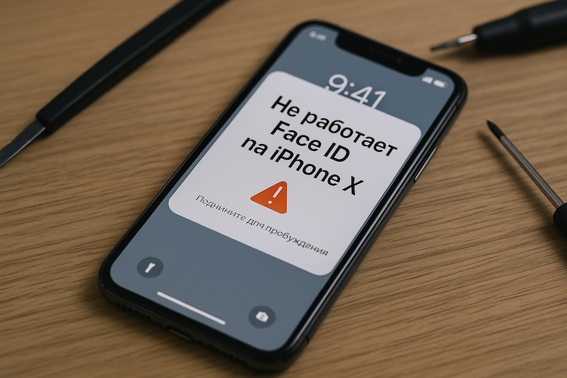 Не работает Face ID на iPhone X
