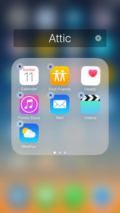 iOS10 - Удалить приложения по умолчанию